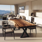 Minimal Metal Dining Table