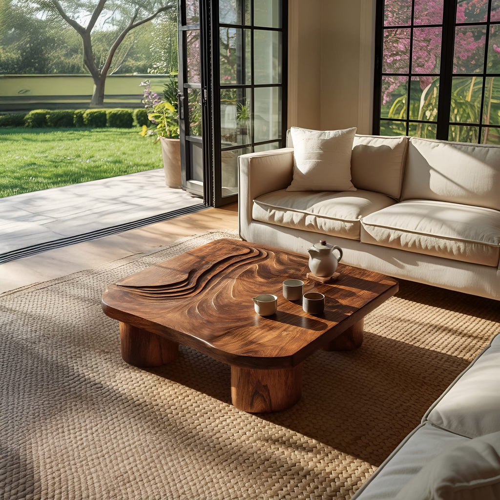 Abstract Accent Coffee Table