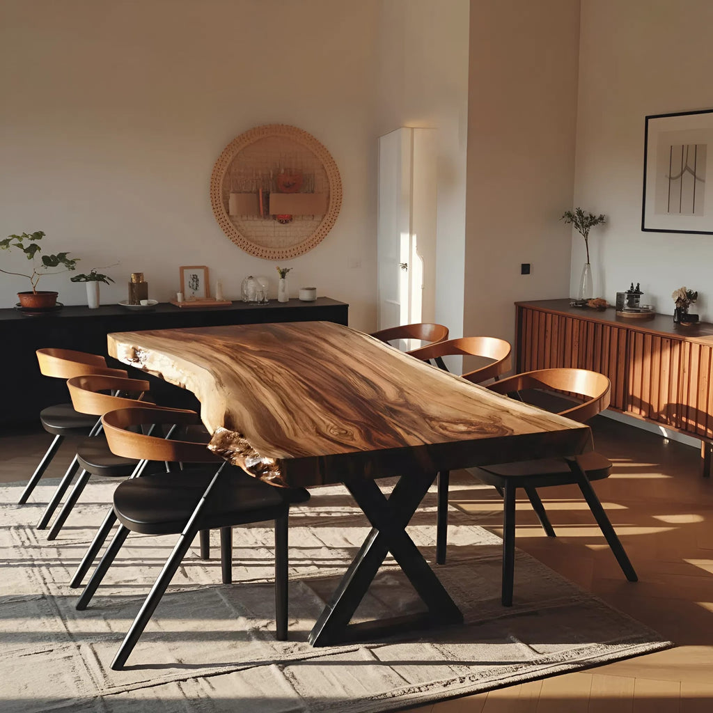 Minimal Metal Dining Table