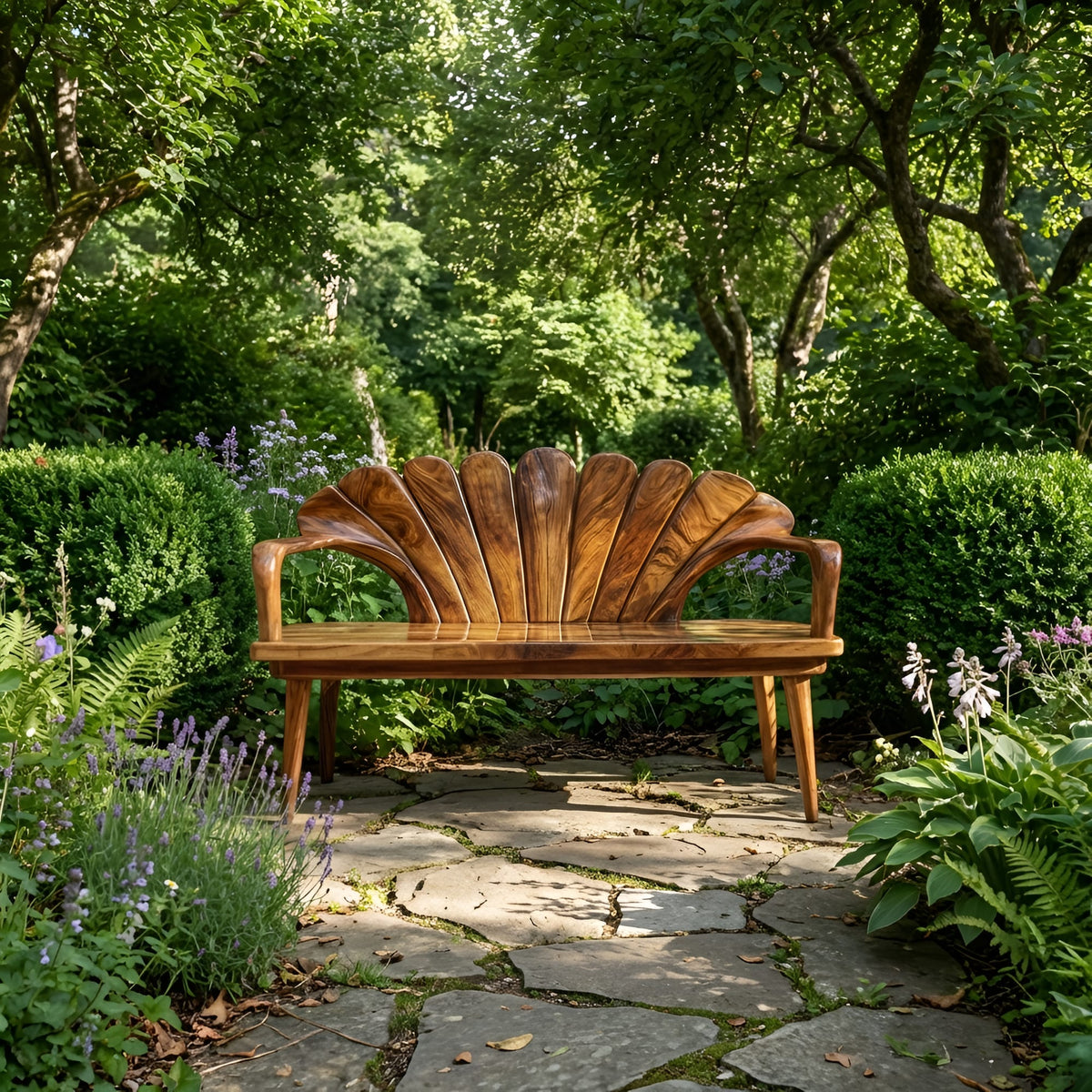Solid Accent Bench