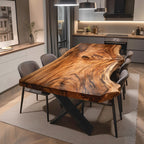 Live Edge Grain Dining Table