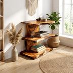 Live Edge Rack Bookshelf