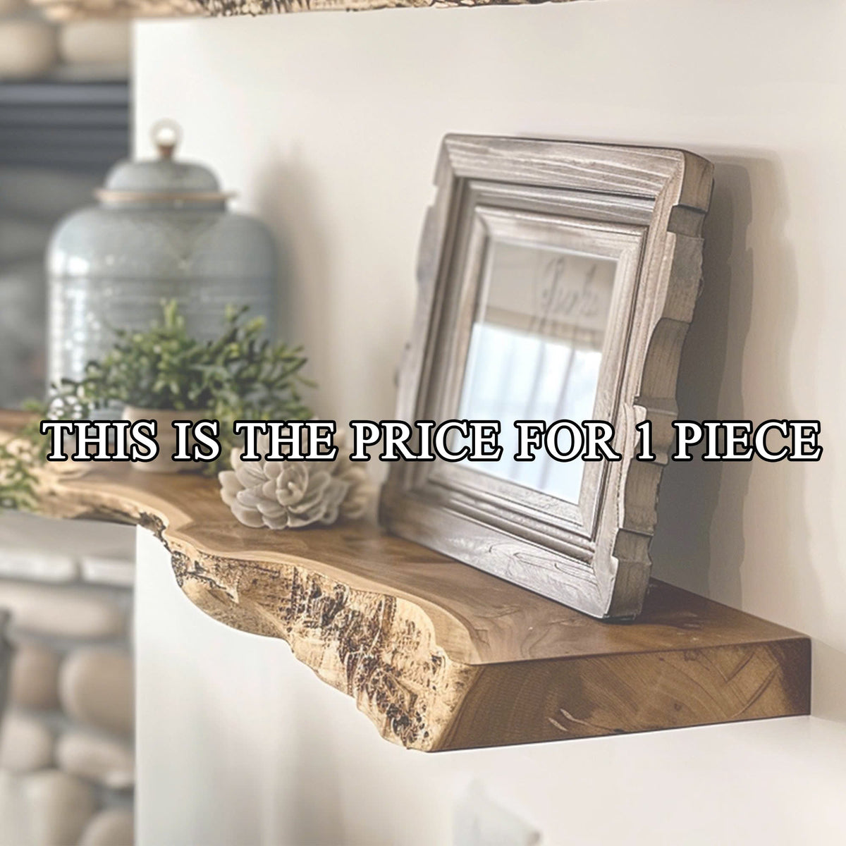 Mid Century Bookcase Live Edge, solid wood, built to order