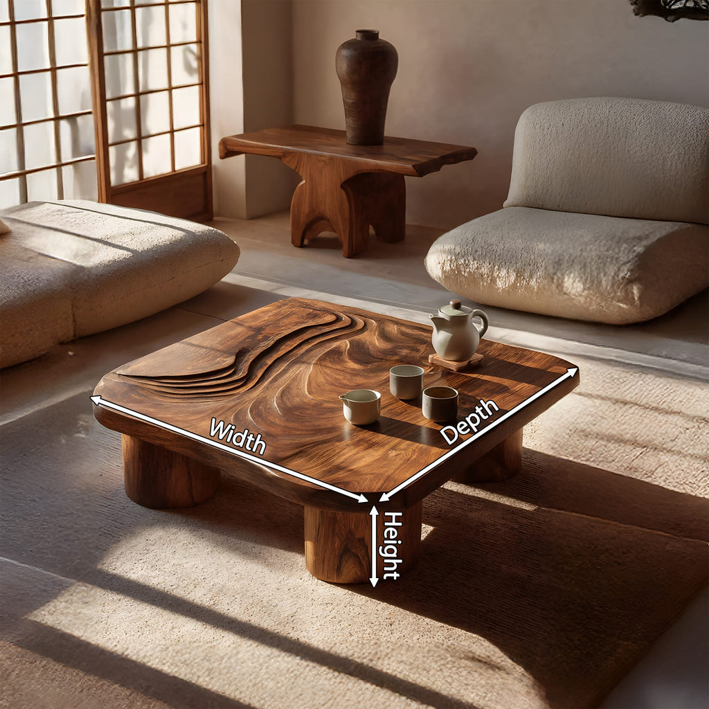 Abstract Accent Coffee Table