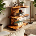 Live Edge Rack Bookshelf
