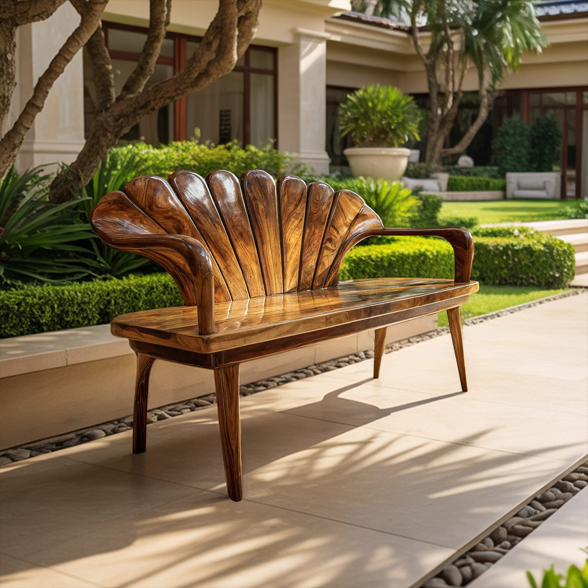 Solid Accent Bench