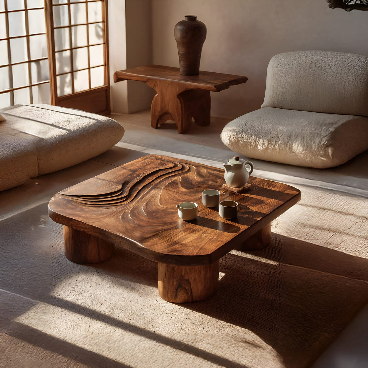 Abstract Accent Coffee Table