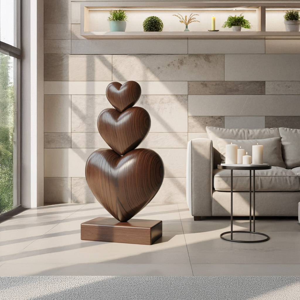 Abstract Sculpture, solid wood, built to order