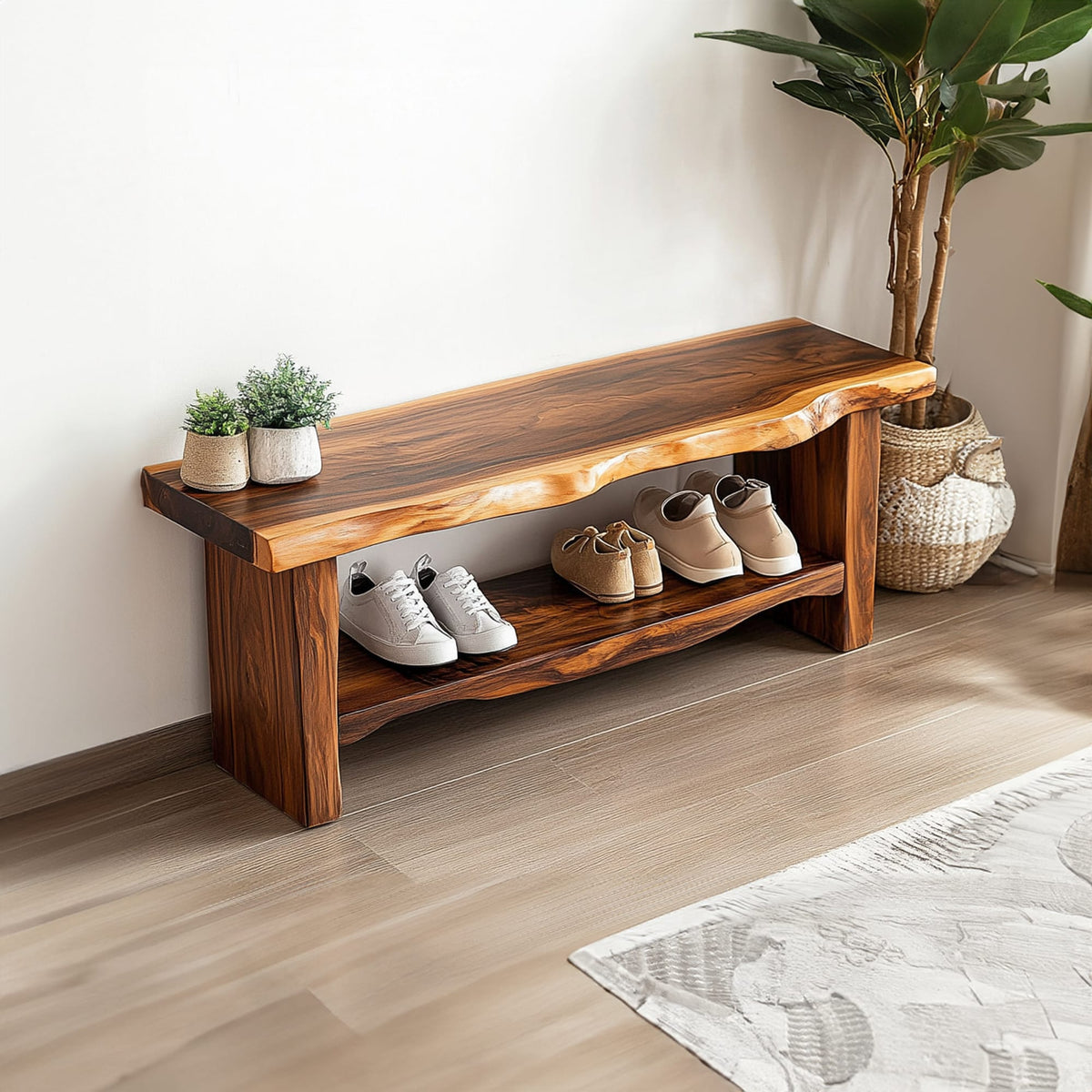Shoe Entryway Bench