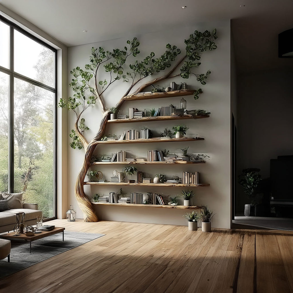 Floating Organizer Modern Bookshelf