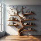 Floating Minimal Bookshelf