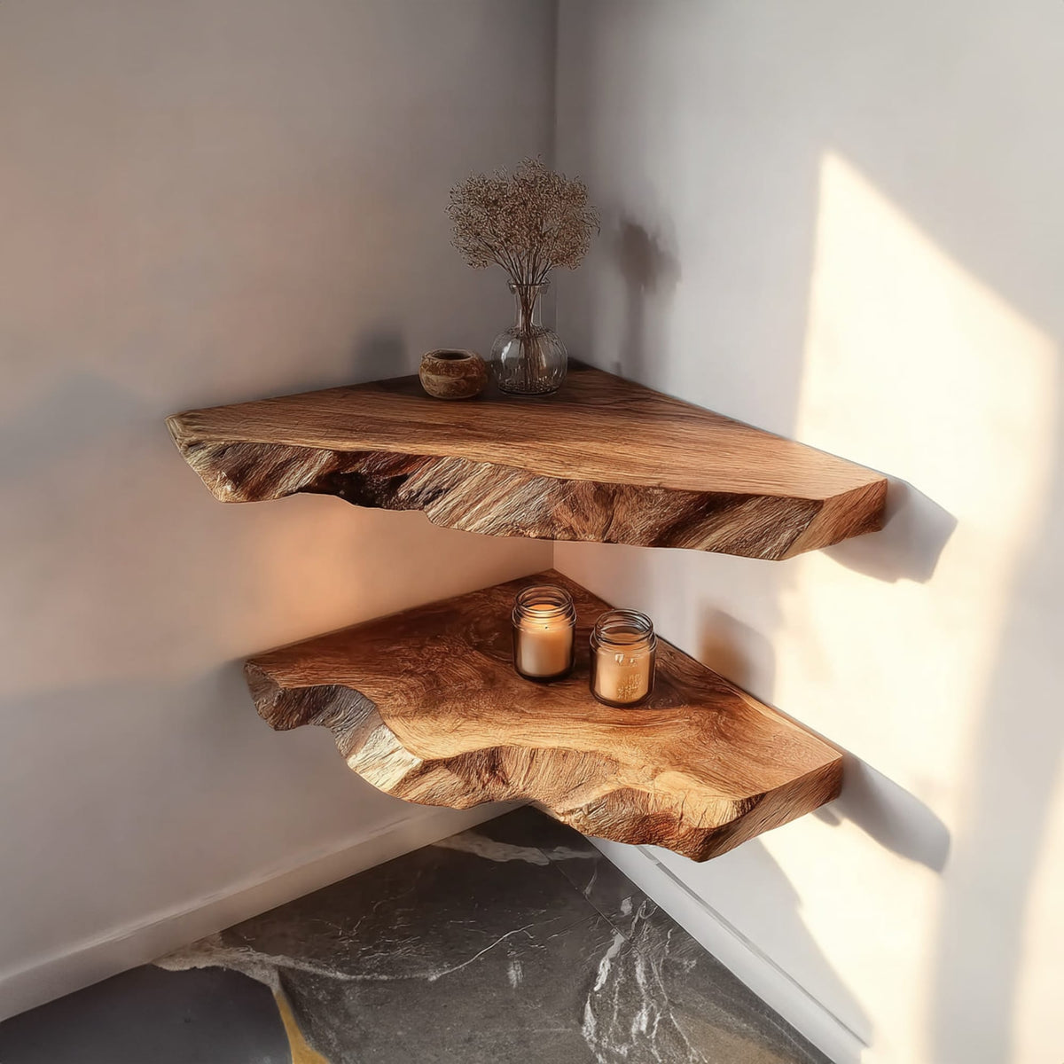 Floating Entryway Wall Shelf