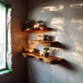 Floating L-shape Wall Shelf