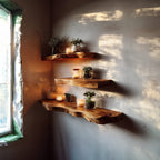 Floating L-shape Wall Shelf