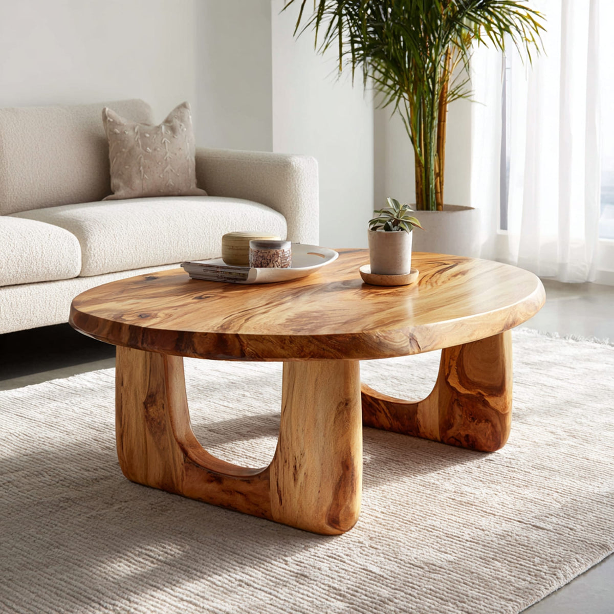 Arched Organic Coffee Table