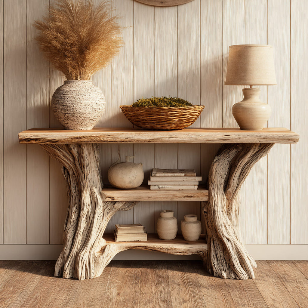 Solid Inspired Console Table
