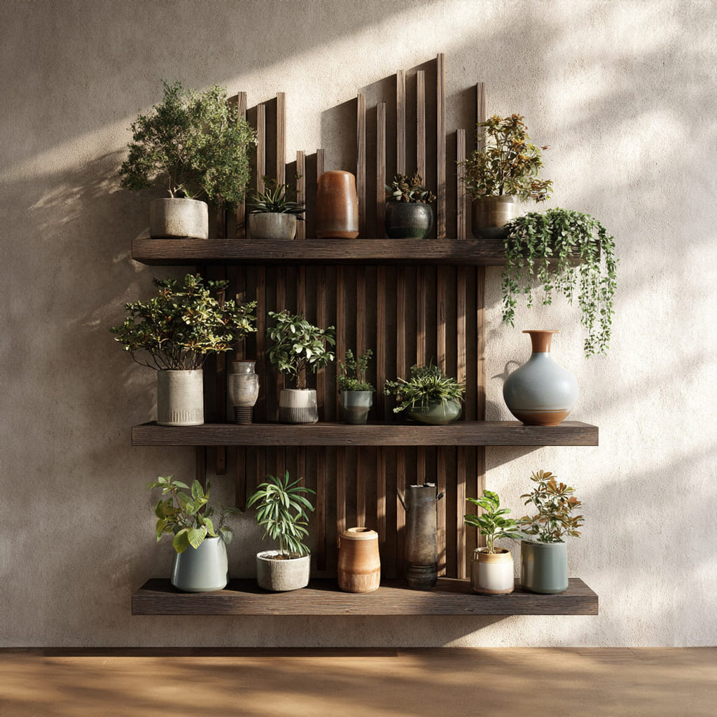 Modern Plant Wall Shelf