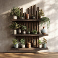 Modern Plant Wall Shelf
