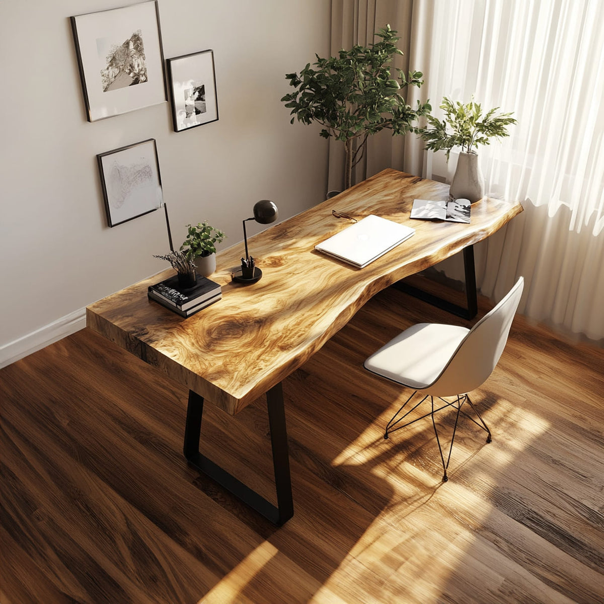 Live Edge Studio Desk
