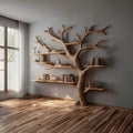 Artistic Solid Tree Bookshelf