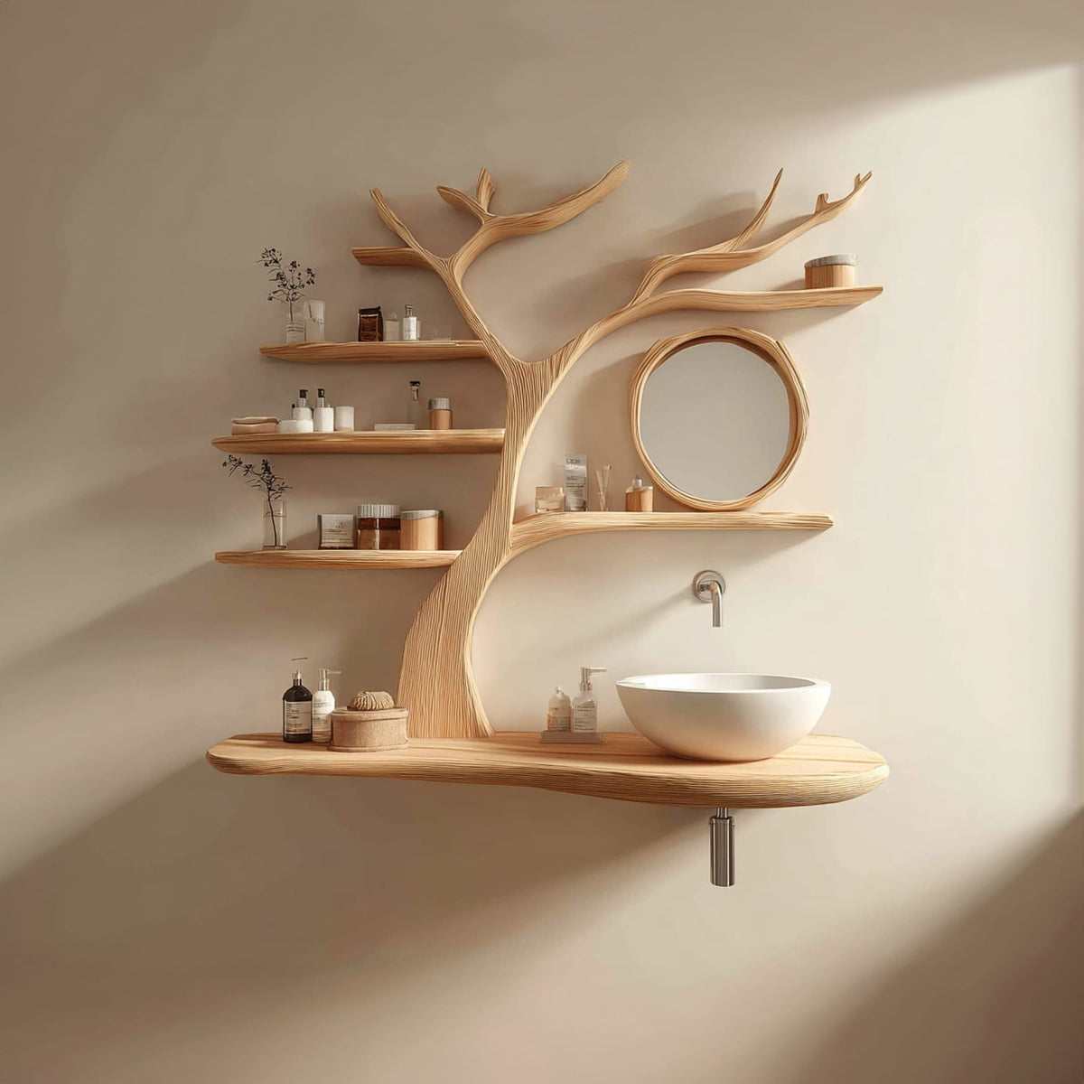 Trunk Live Edge Vanity