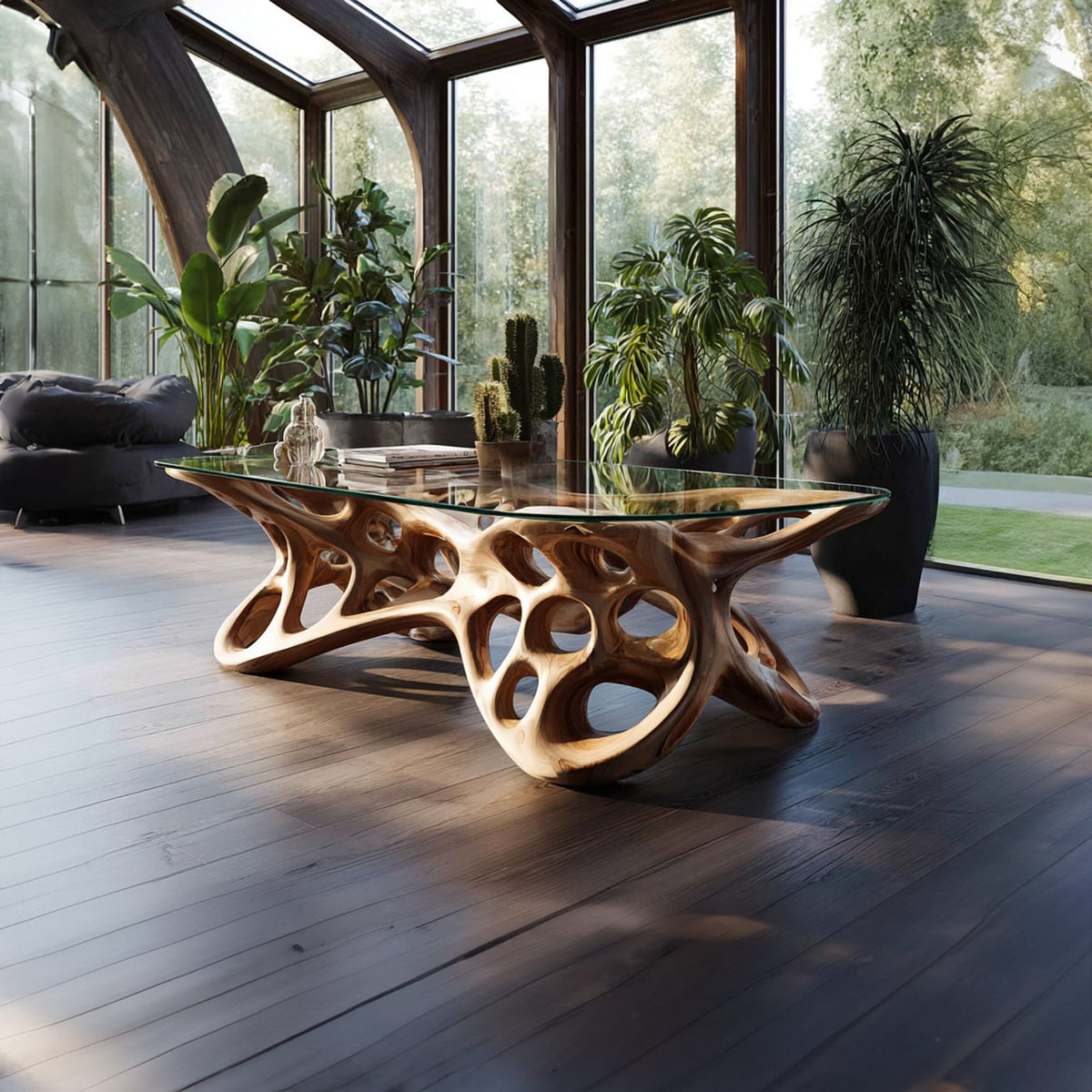 Mid Century Artistic Coffee Table