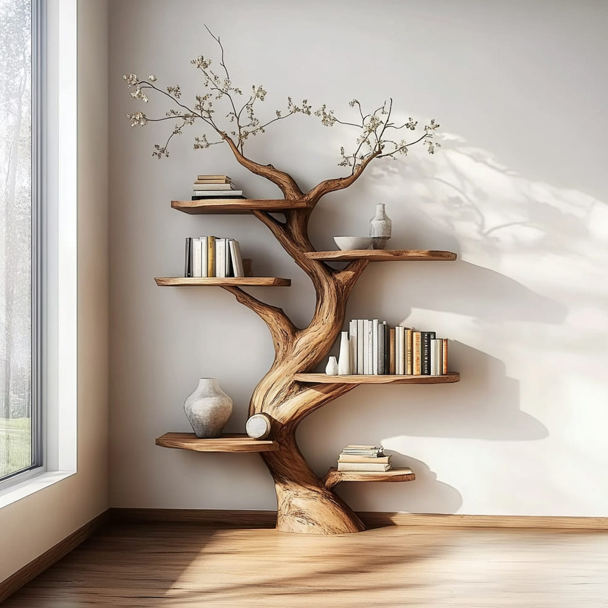 Artistic Tree Bookshelf