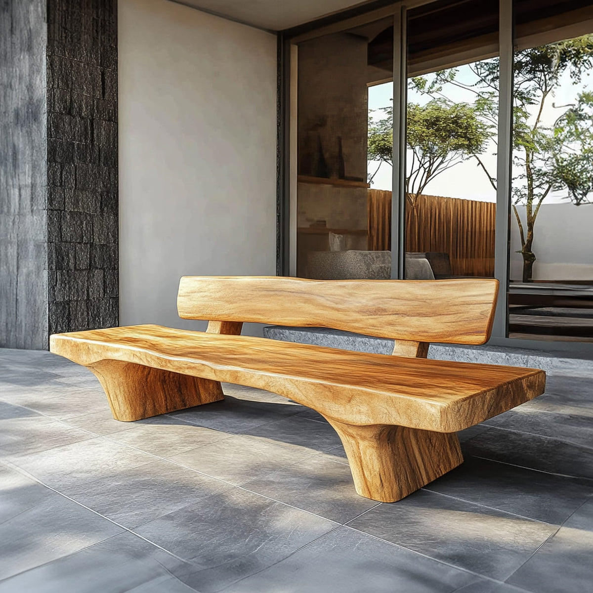 Minimal Indoor Bench