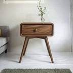 Sculptural Geometric Side Table