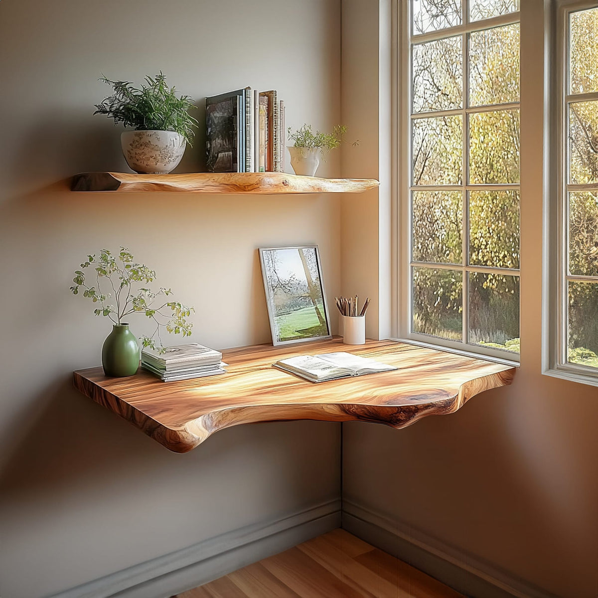 Floating Computer Desk