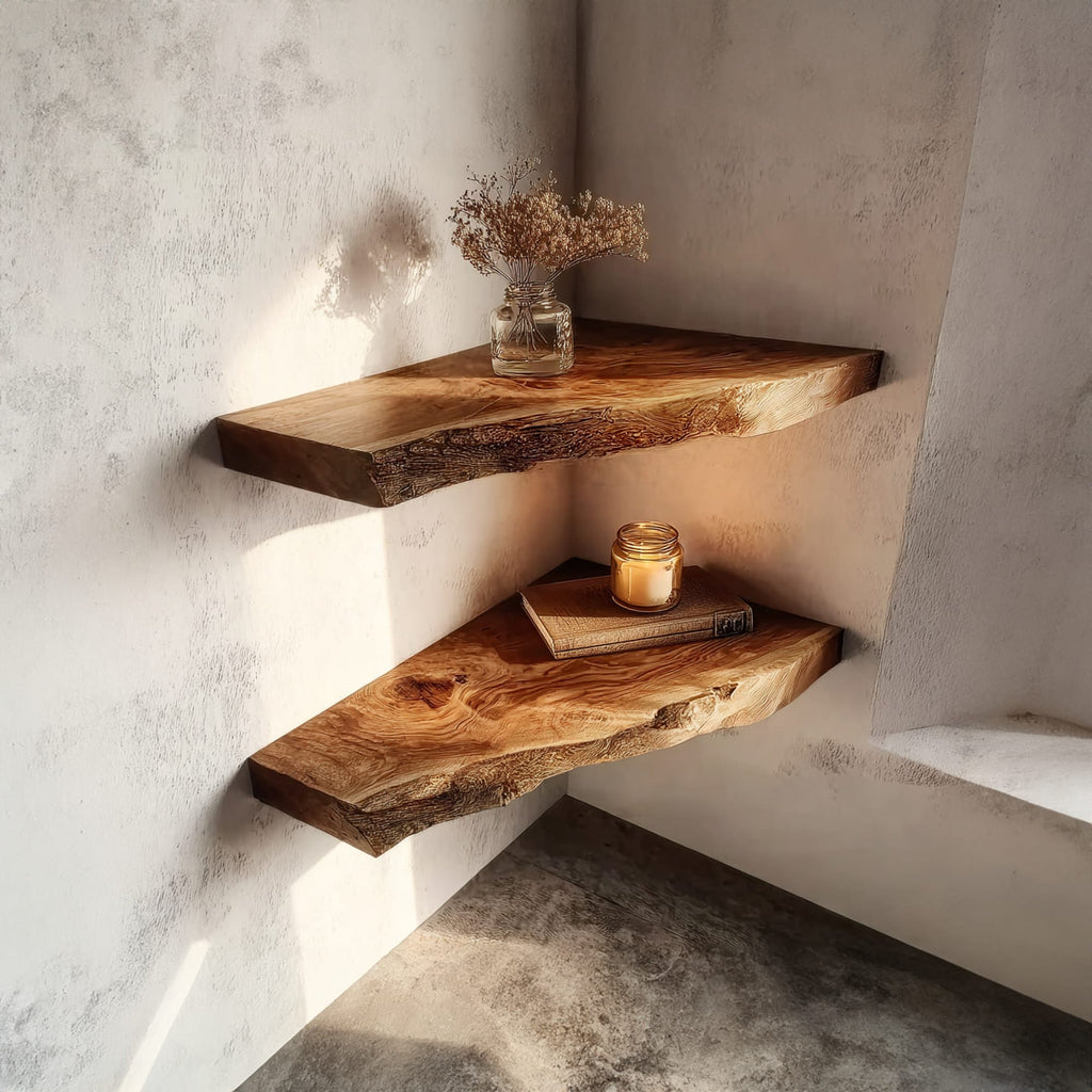 Floating Hanging Bookshelf