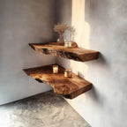 Live Edge Dining Bookshelf