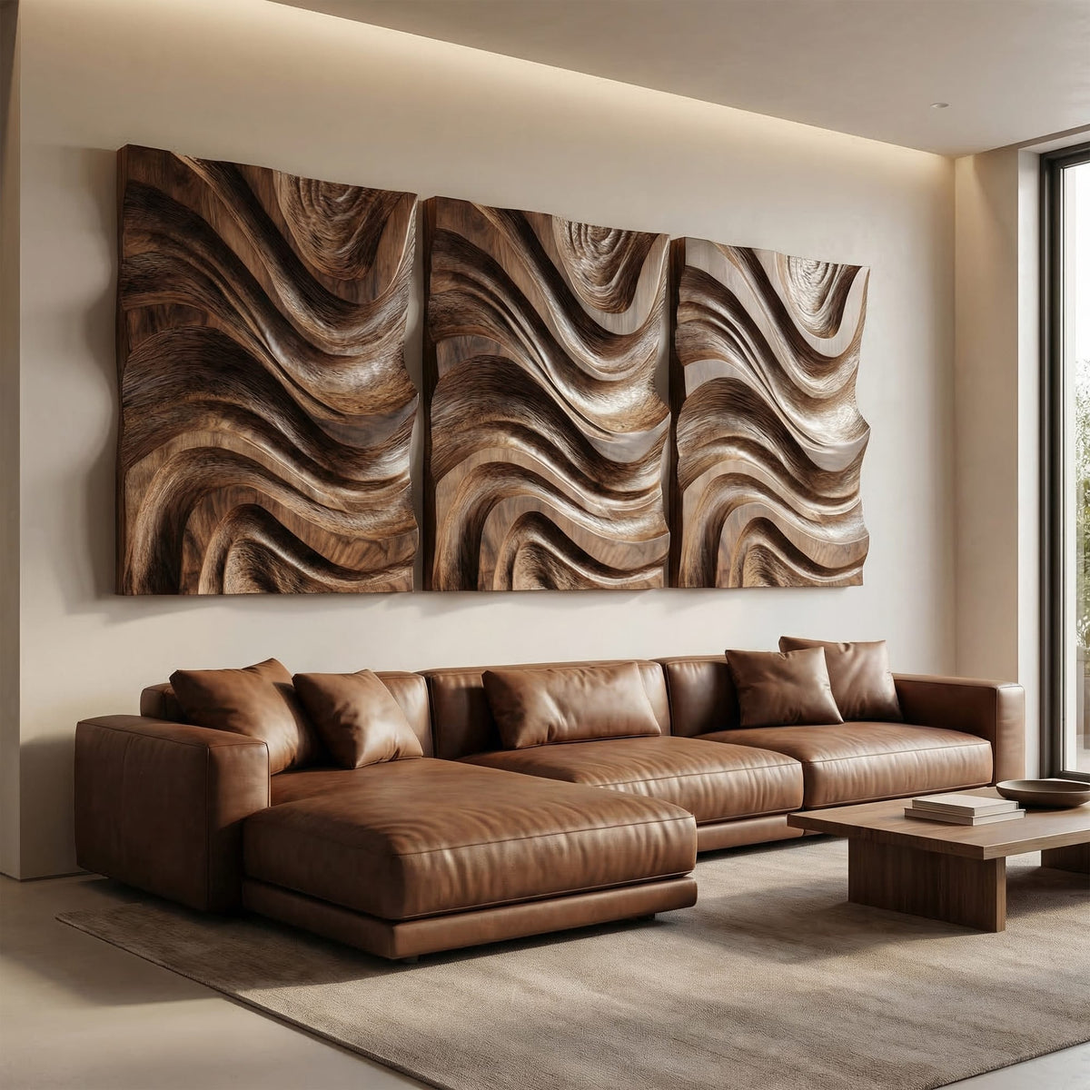Abstract Textured Wall Art