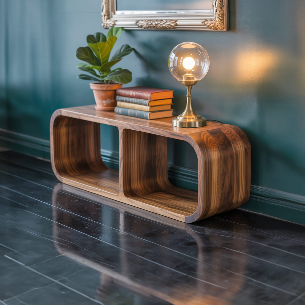 Mid Century Slim Sideboard