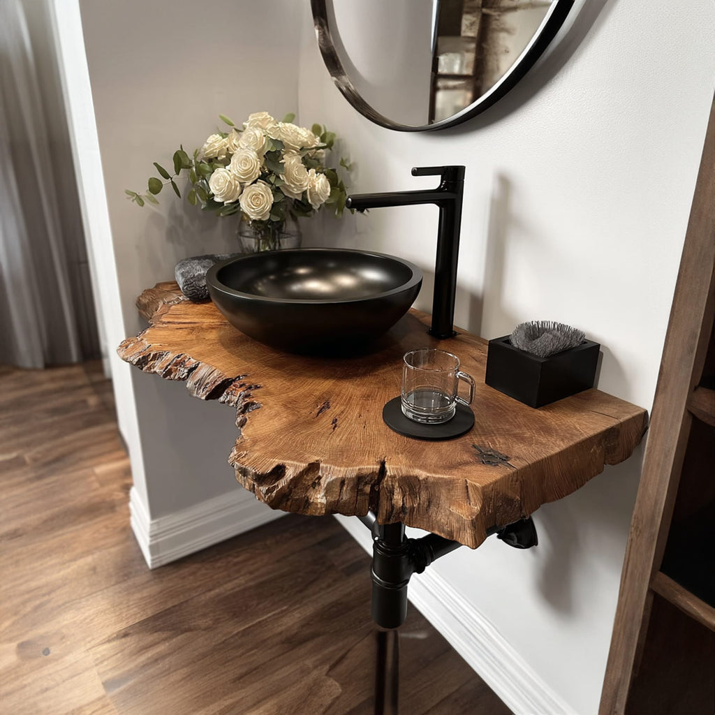 Floating Narrow Solid Vanity