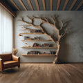 Floating Unit Tree Bookshelf