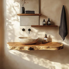Floating Solid Mounted Vanity