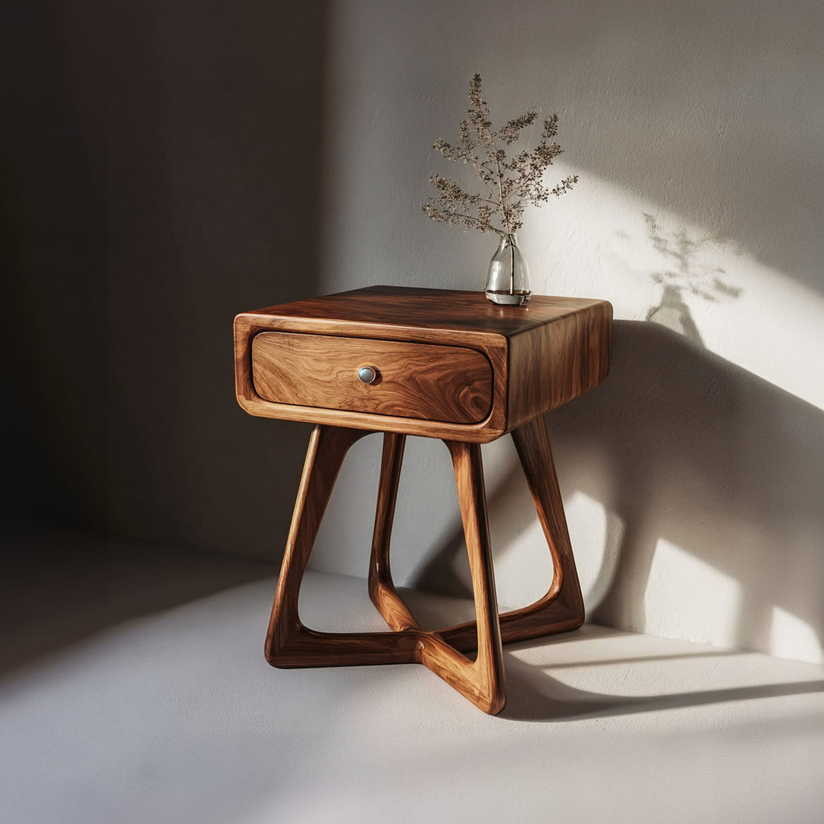 Organic Minimal Minimalist Nightstand