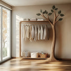 Solid Garment Storage Cabinet