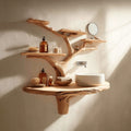 Live Edge Pedestal Vanity