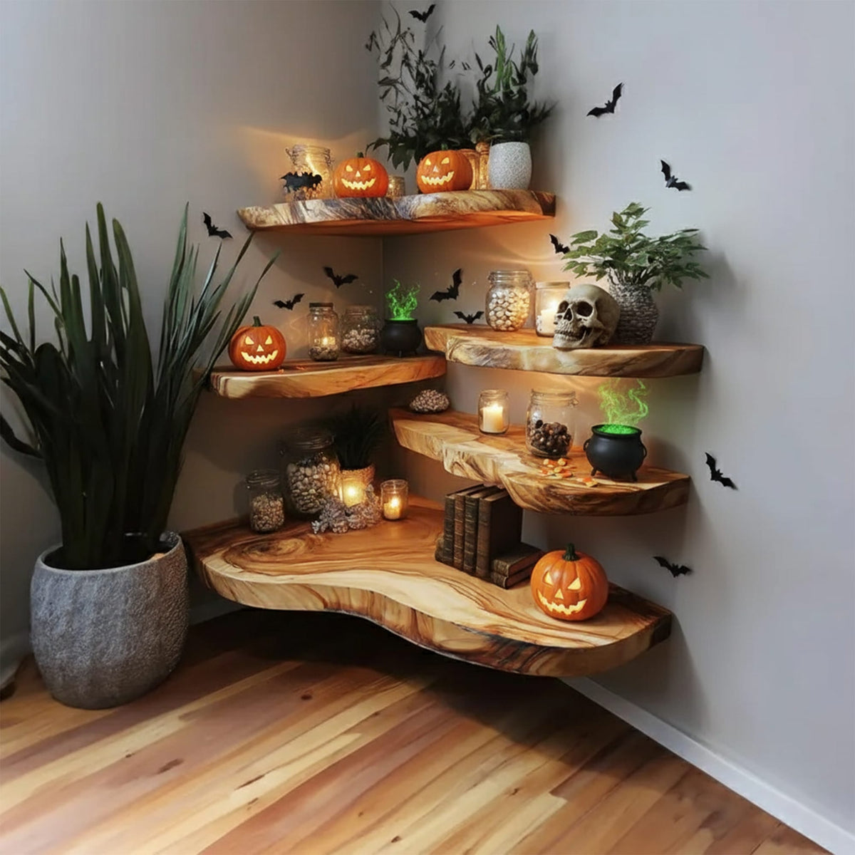 Floating Goth Wall Shelf