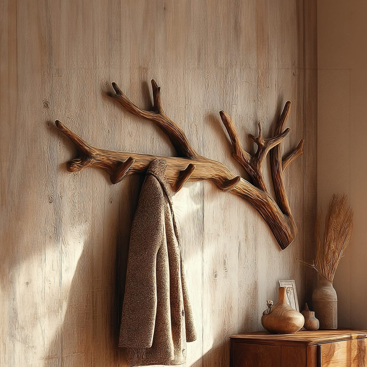 Branch Hook Coat Rack