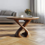 Mid Century Twist Sculptural Coffee Table