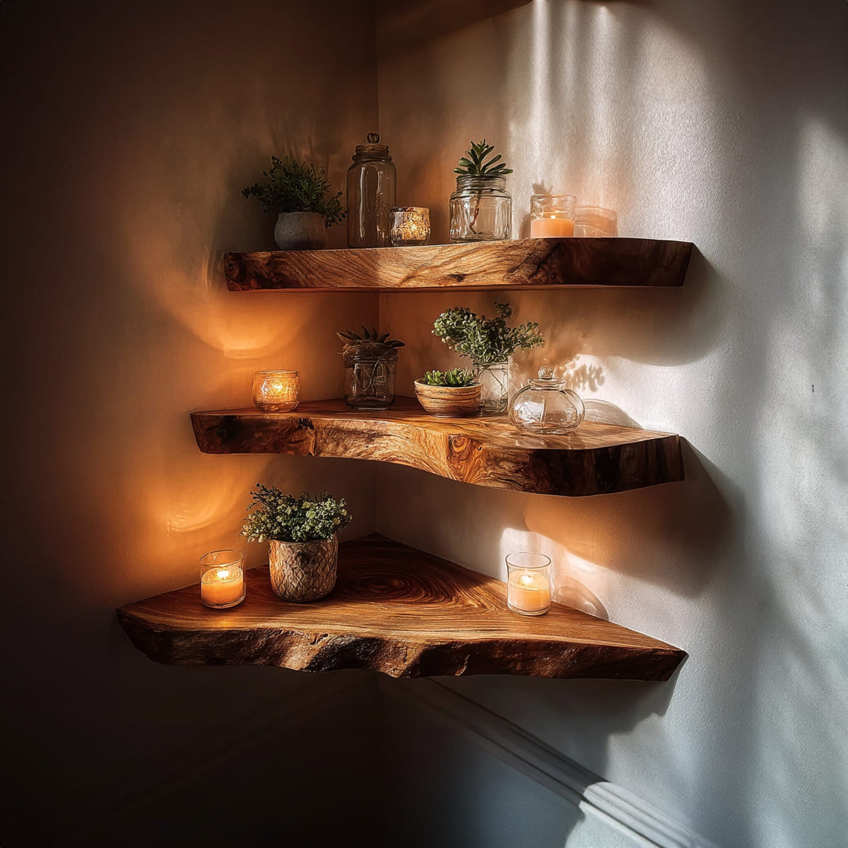 Entryway Storage Floating Shelf
