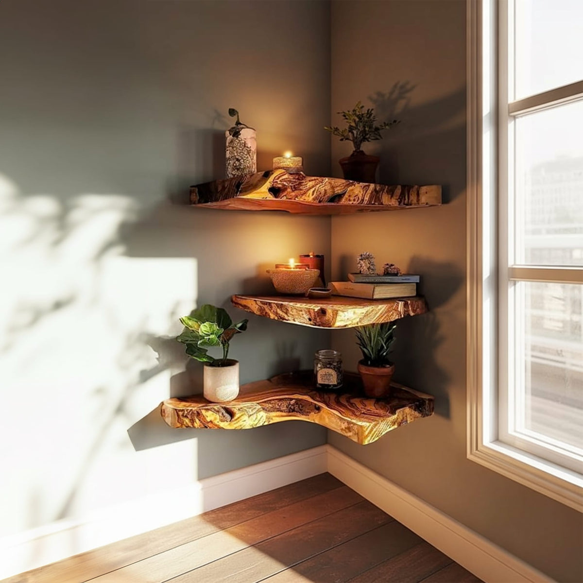 Minimal Unit Floating Shelf