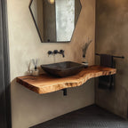 Mid Century Floating Mount Vanity