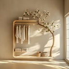 Minimal Garment Storage Cabinet