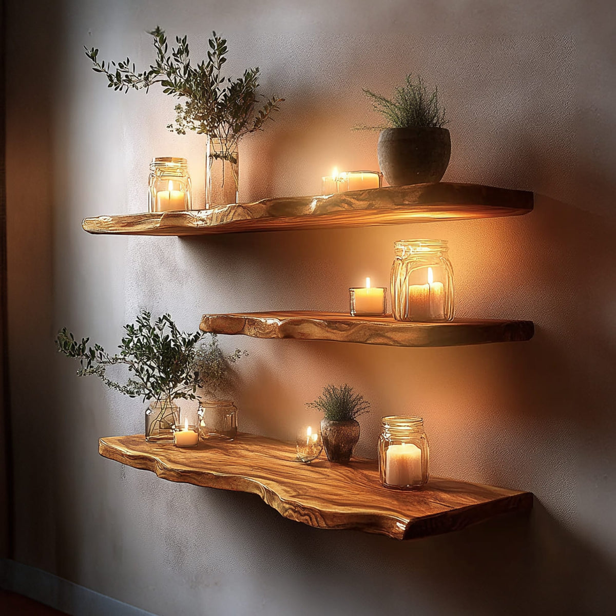 Cozy Floating Shelf