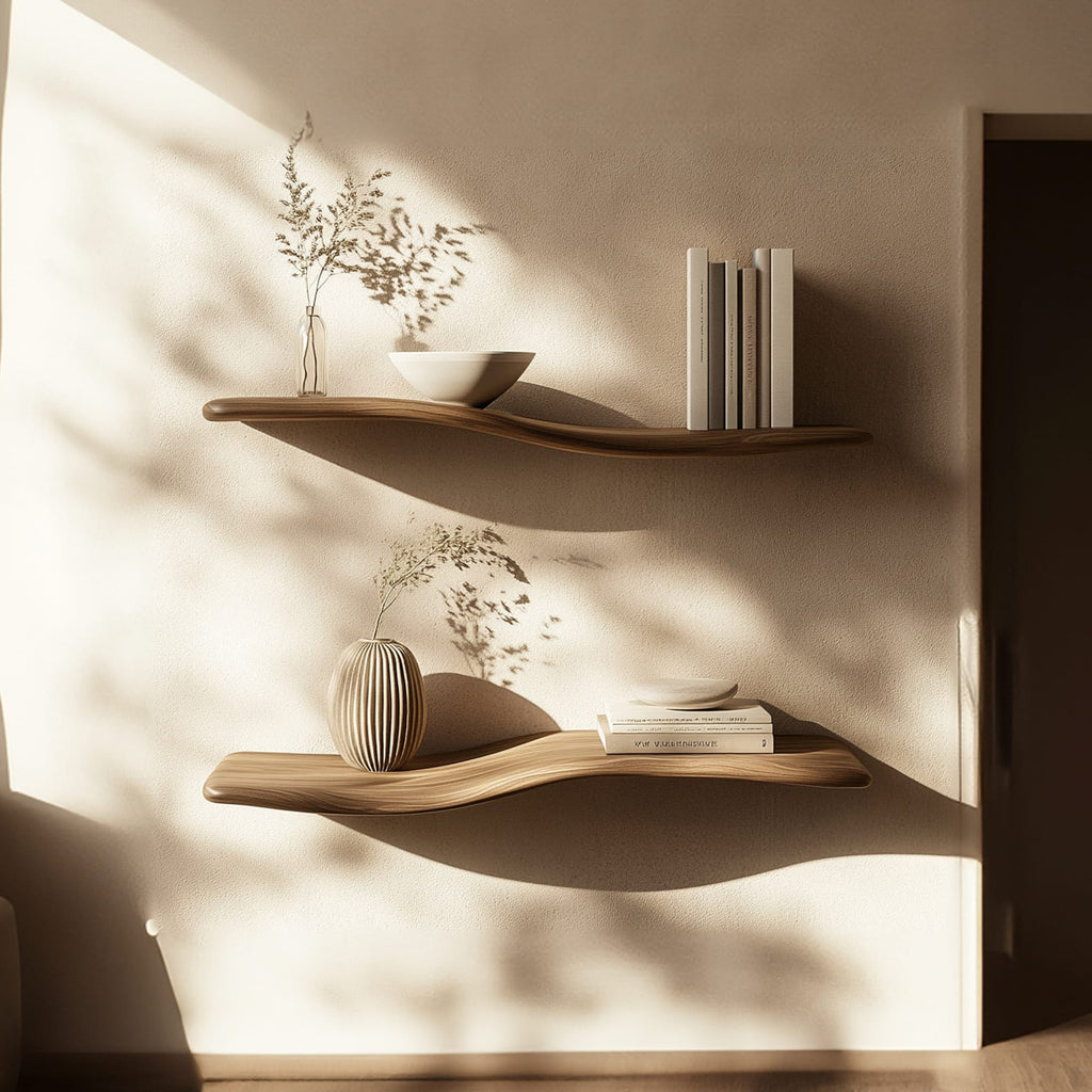 Curved Floating Shelf