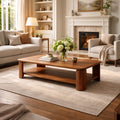 Classic Contemporary Coffee Table Timeless Living Room Interior, solid wood, built to order